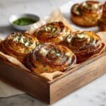 Cheesy Garlic Cruffin Recipe