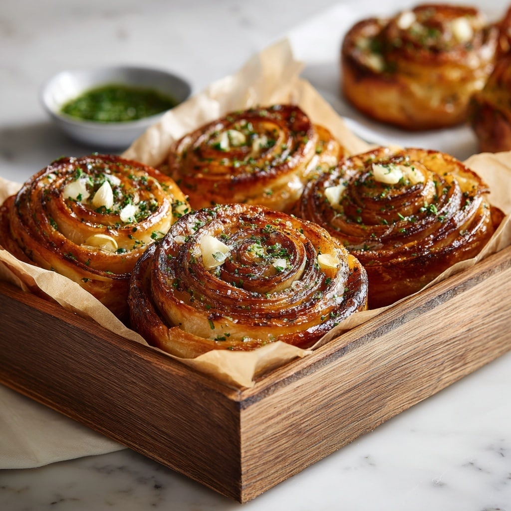 Cheesy Garlic Cruffin Recipe