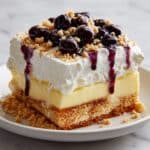 No-Bake Lemon Blueberry Pie Recipe
