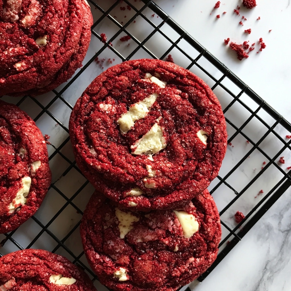 Red Velvet Cookies with Cream Cheese Frosting Recipe - Recipe Image