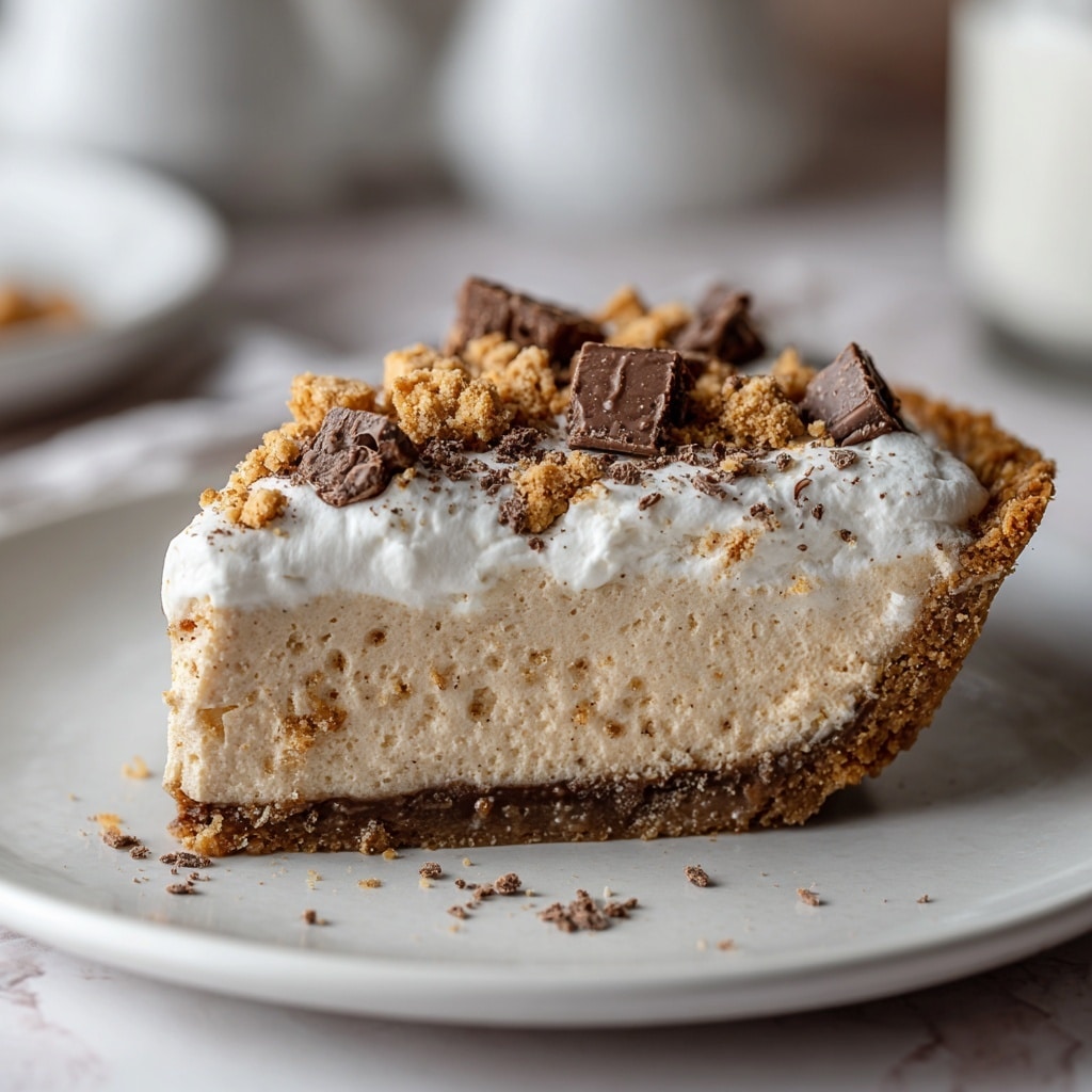 Butterfinger Peanut Butter Pie Recipe - Recipe Image