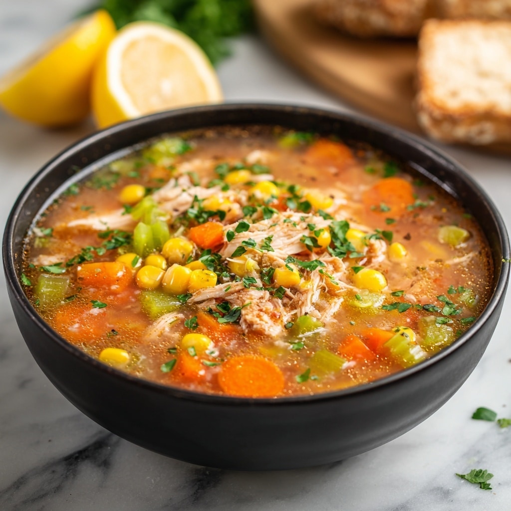 Instant Pot Chicken Vegetable Soup Recipe - Recipe Image