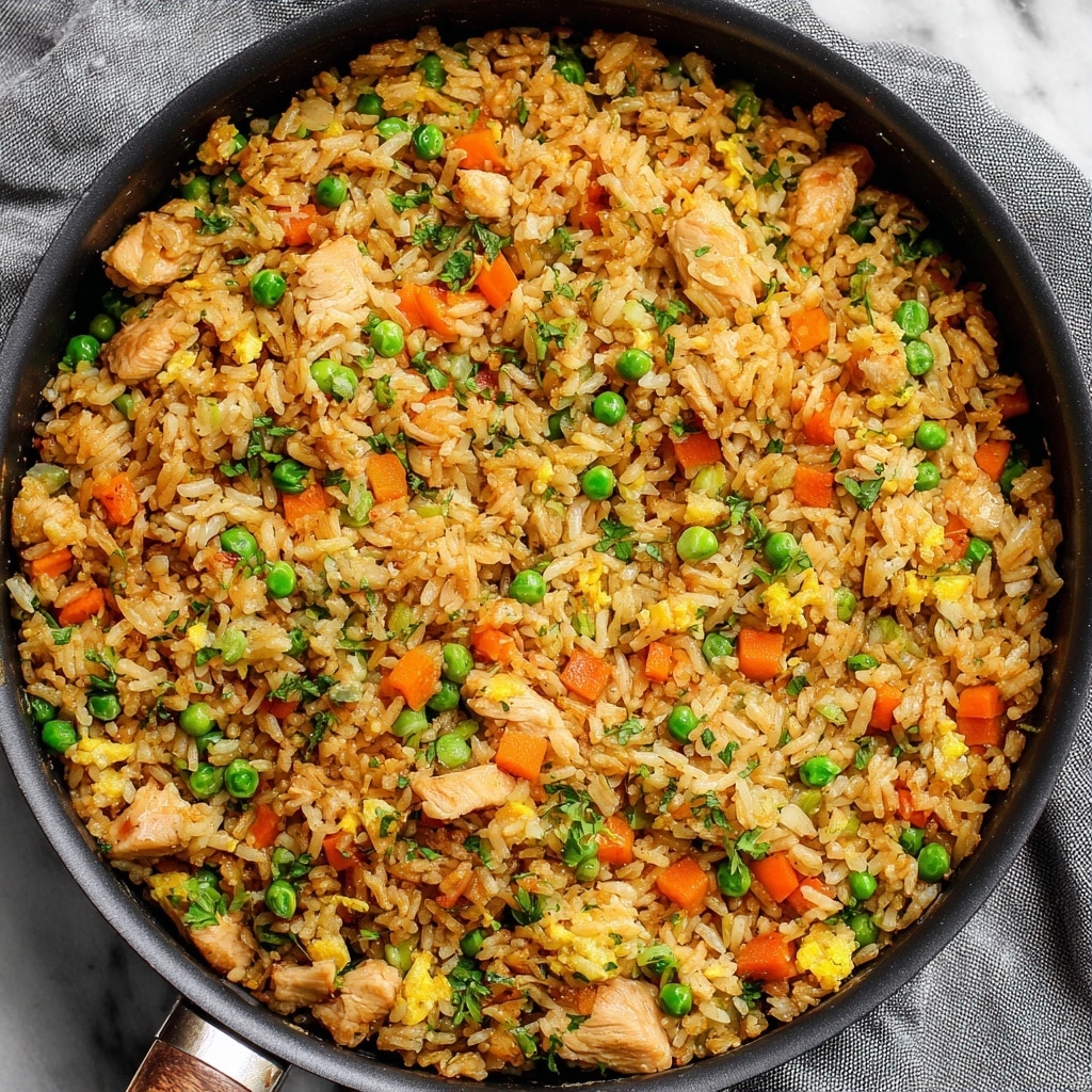 Ground Chicken Fried Rice Recipe - Recipe Image