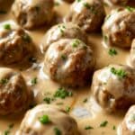 Swedish Meatballs with Creamy Sauce Recipe