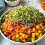Sprouted Moong Salad Recipe