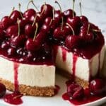 Spiked Cherry Cheesecake Recipe