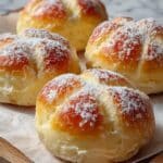 Strawberry and Cream Cheese Pineapple Buns Recipe