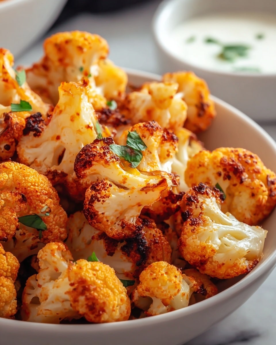 Buffalo Cauliflower Bites Recipe - Recipe Image