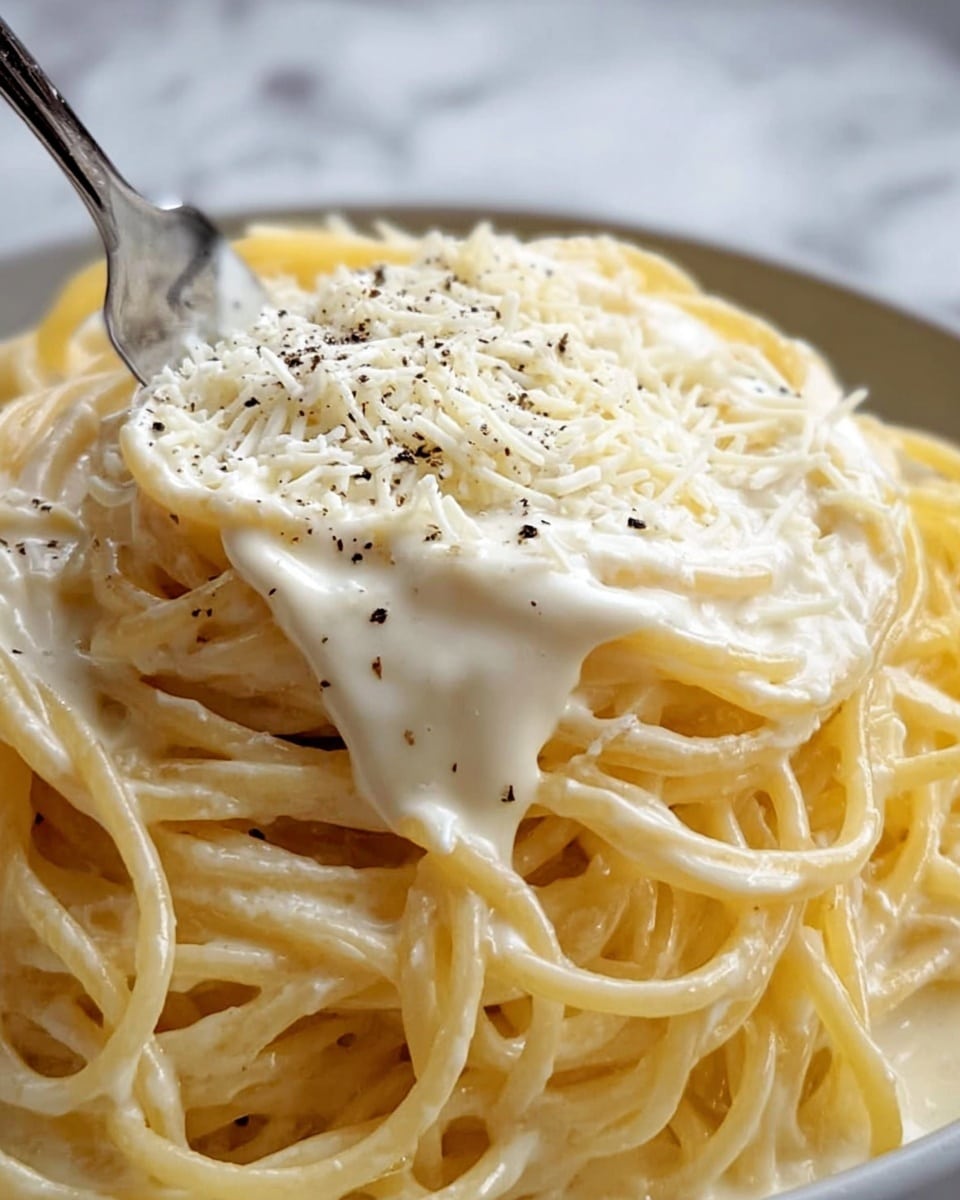 Baked Cream Cheese Spaghetti Recipe - Recipe Image