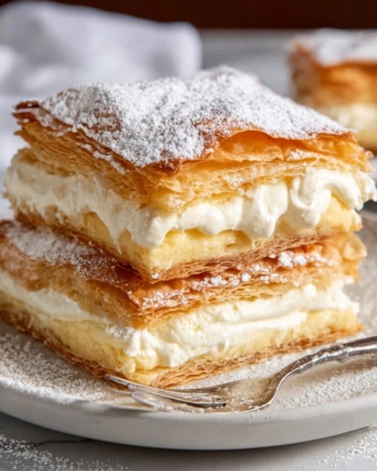 Karpatka Cake (Polish Carpathian Cream Cake) Recipe