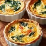 Mini Veggie Quiches: Easy Recipe for a Tasty Snack! Recipe