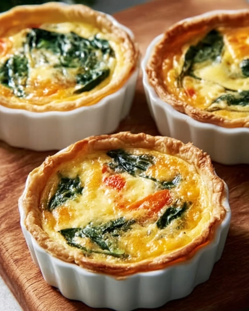 Mini Veggie Quiches: Easy Recipe for a Tasty Snack! Recipe