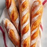 Classic Crusty French Baguettes Recipe