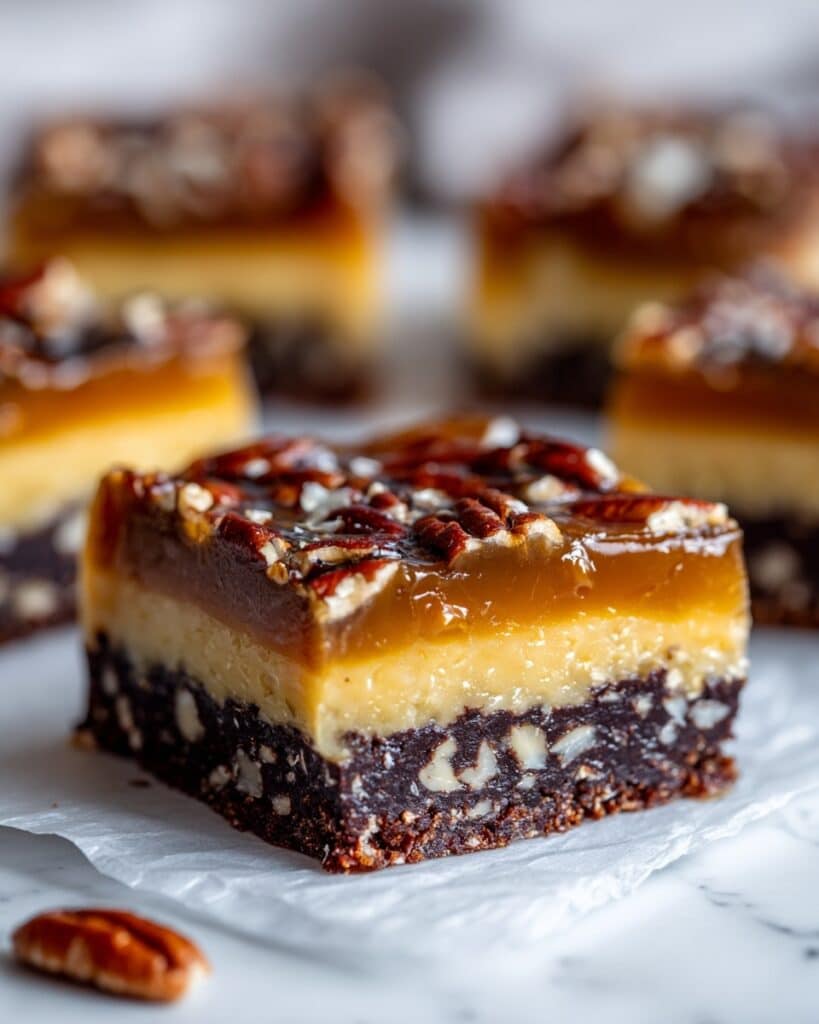 Gooey Pecan Pie Brownies Recipe