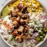 Street Corn Chicken Rice Bowl Recipe