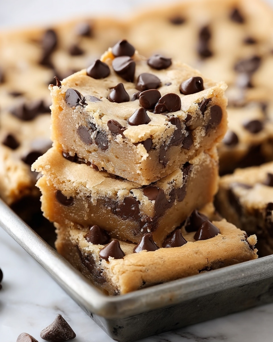 Peanut Butter Chocolate Chip Cookie Bars Recipe 5 Peanut Butter Chocolate Chip Cookie Bars Recipe - Recipe Image