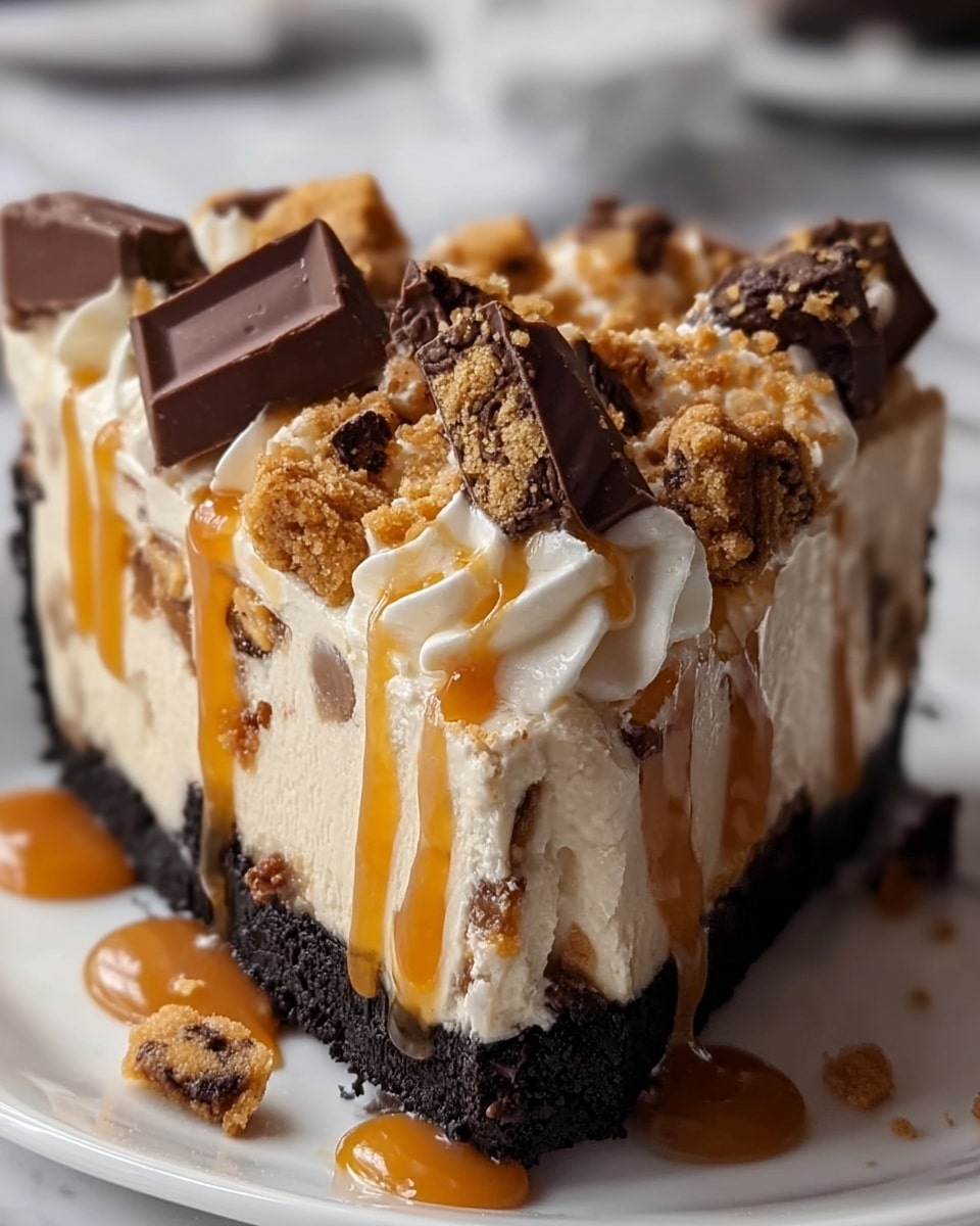 Butterfinger Cheesecake Recipe - Recipe Image