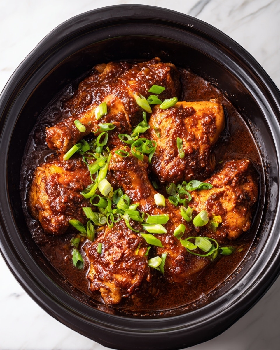 Slow Cooker Honey Garlic Chicken Recipe