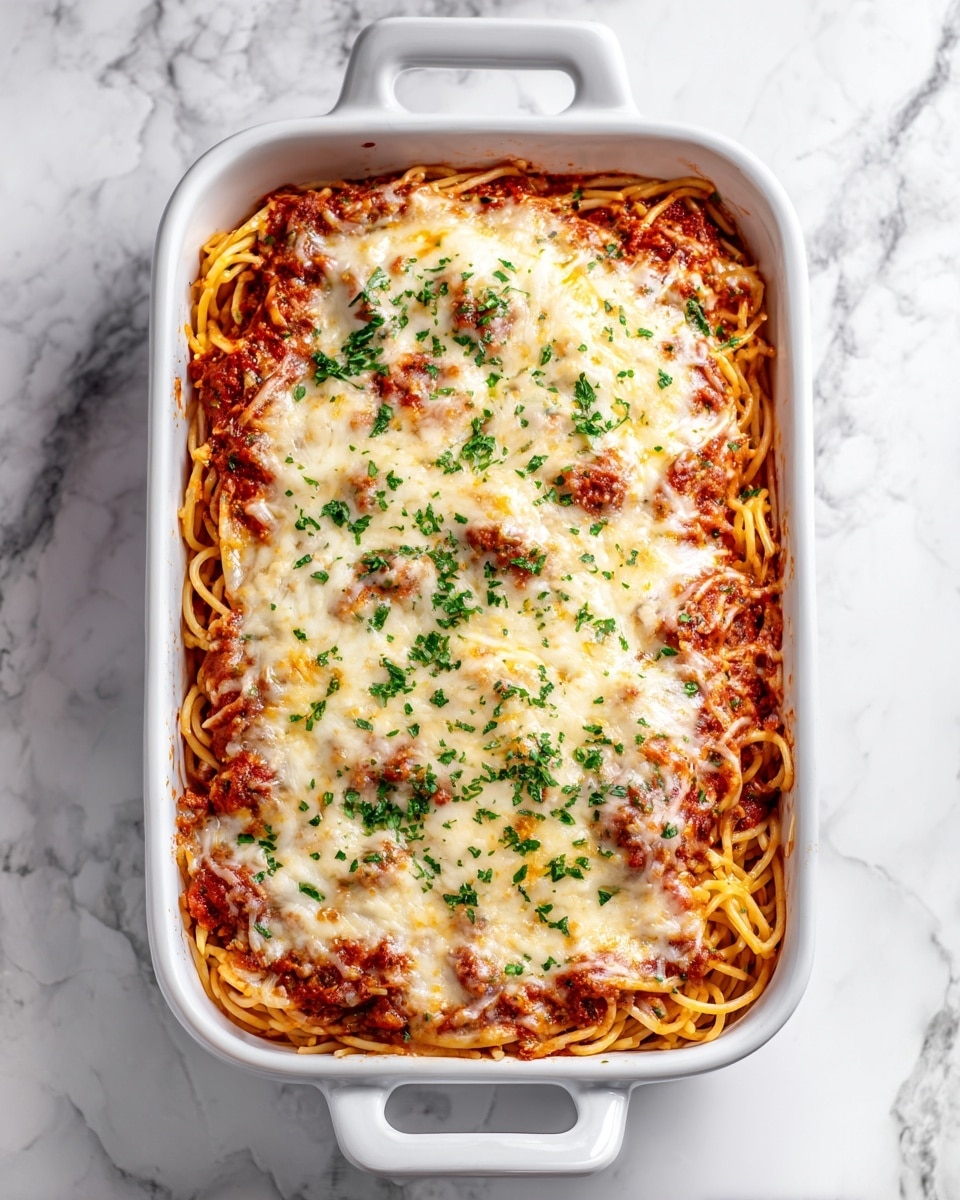 Baked Spaghetti with Cream Cheese Recipe