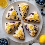 The Best Sourdough Discard Blueberry Scones Recipe