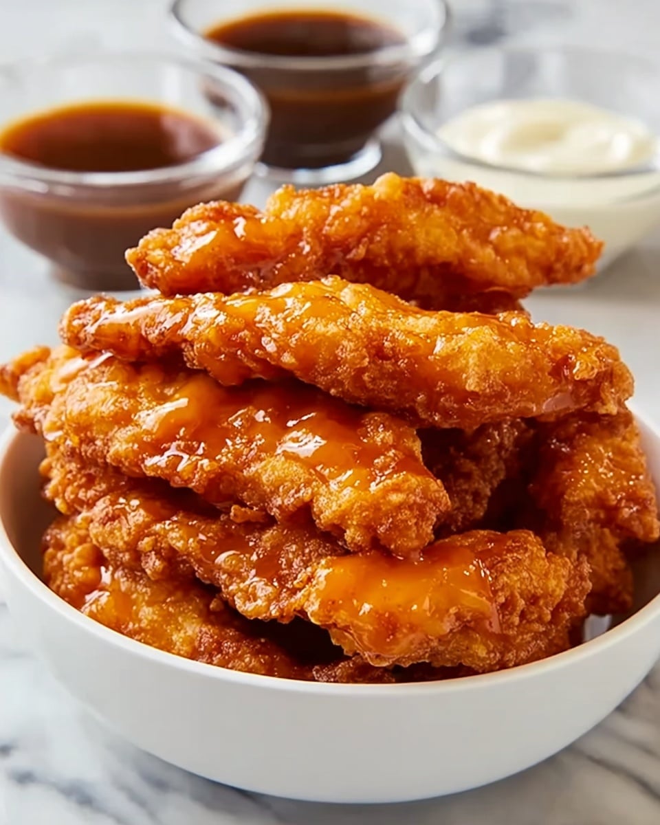 Hot Honey Chicken Tenders Recipe - Recipe Image