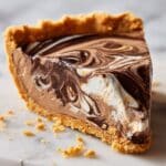 No-Bake Chocolate Peanut Butter Swirl Pie Recipe