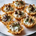 Vol-au-Vent with Creamy Mushroom Filling Recipe