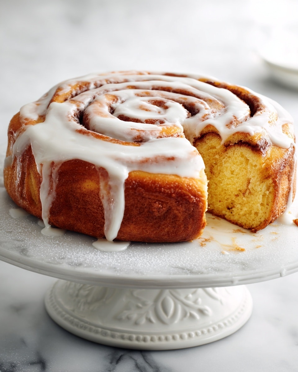 Cinnamon Roll Cake Recipe - Recipe Image
