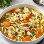 Creamy Chicken Noodle Soup Recipe