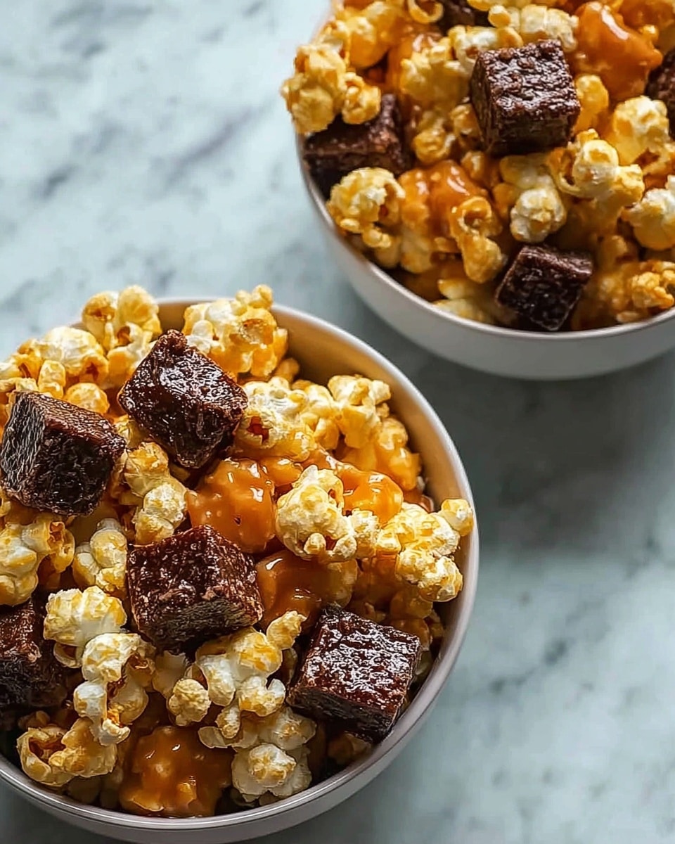 Caramel Cheese Popcorn Mix Recipe - Recipe Image