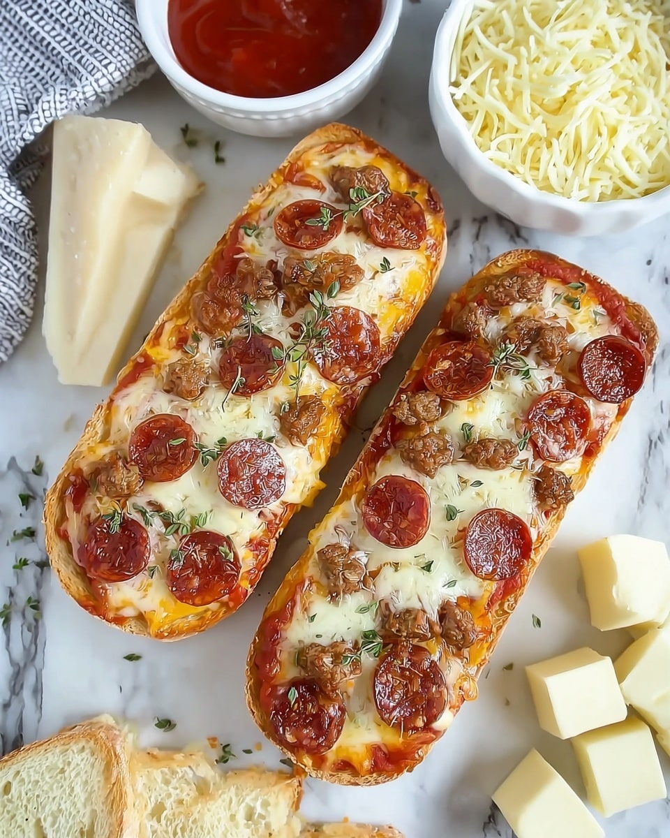 Red Baron French Bread Pizza Air Fryer Recipe - Recipe Image