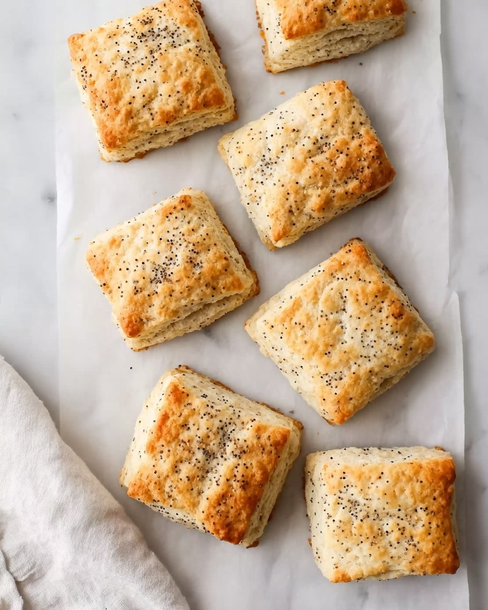 Lemon Poppy Seed Biscuits Recipe - Recipe Image