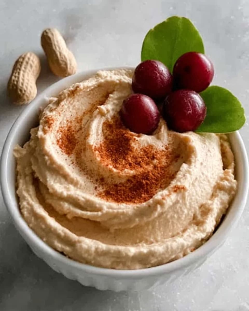 Spiced Peanut Butter Yogurt Dip Recipe - Recipe Image