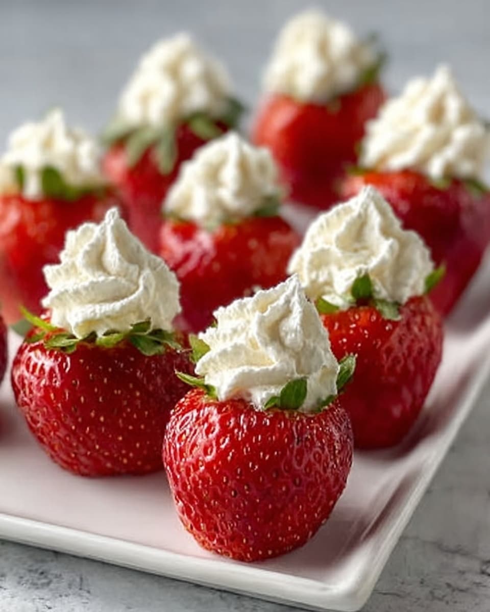Deviled Strawberries Recipe - Recipe Image