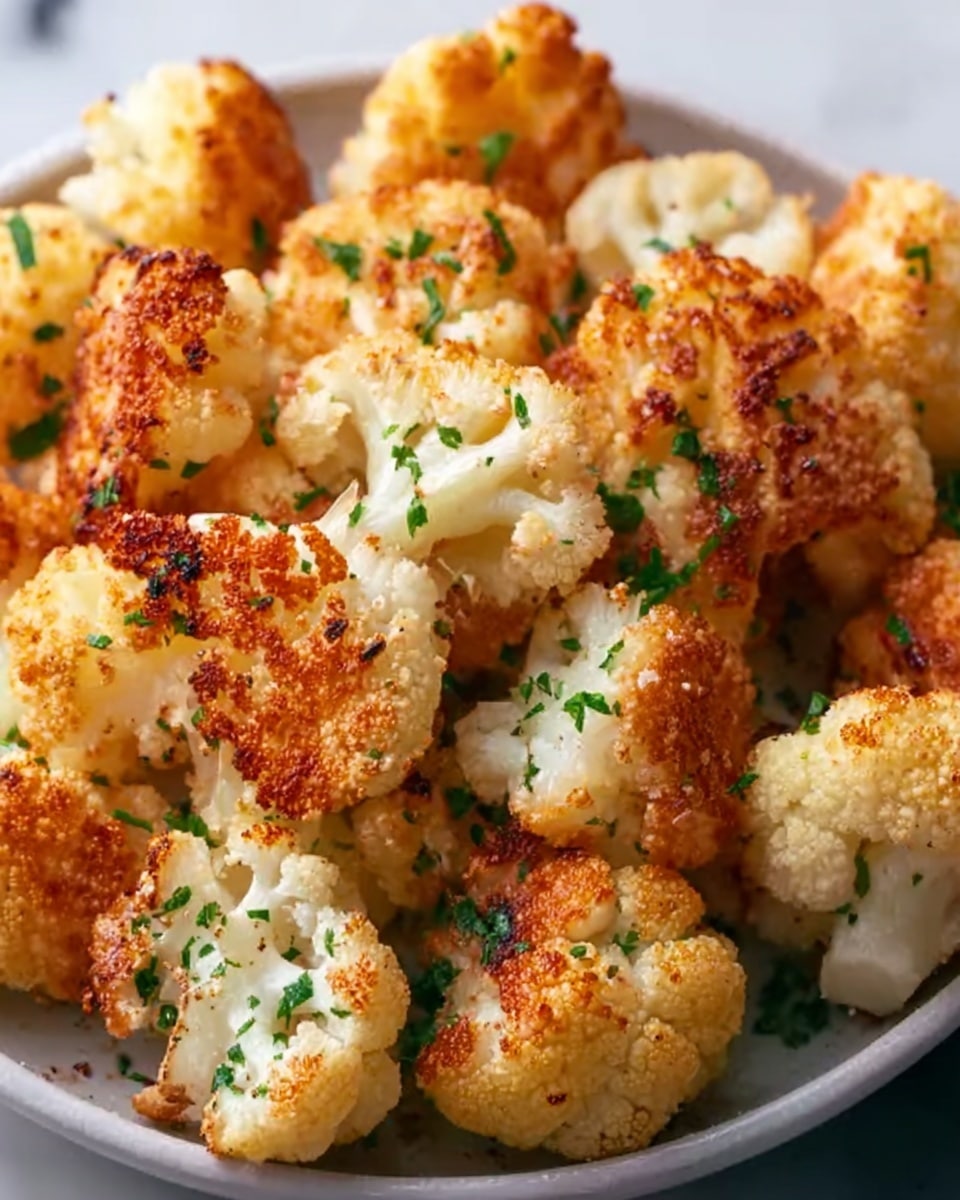 Crispy Baked Cauliflower Bites Recipe - Recipe Image