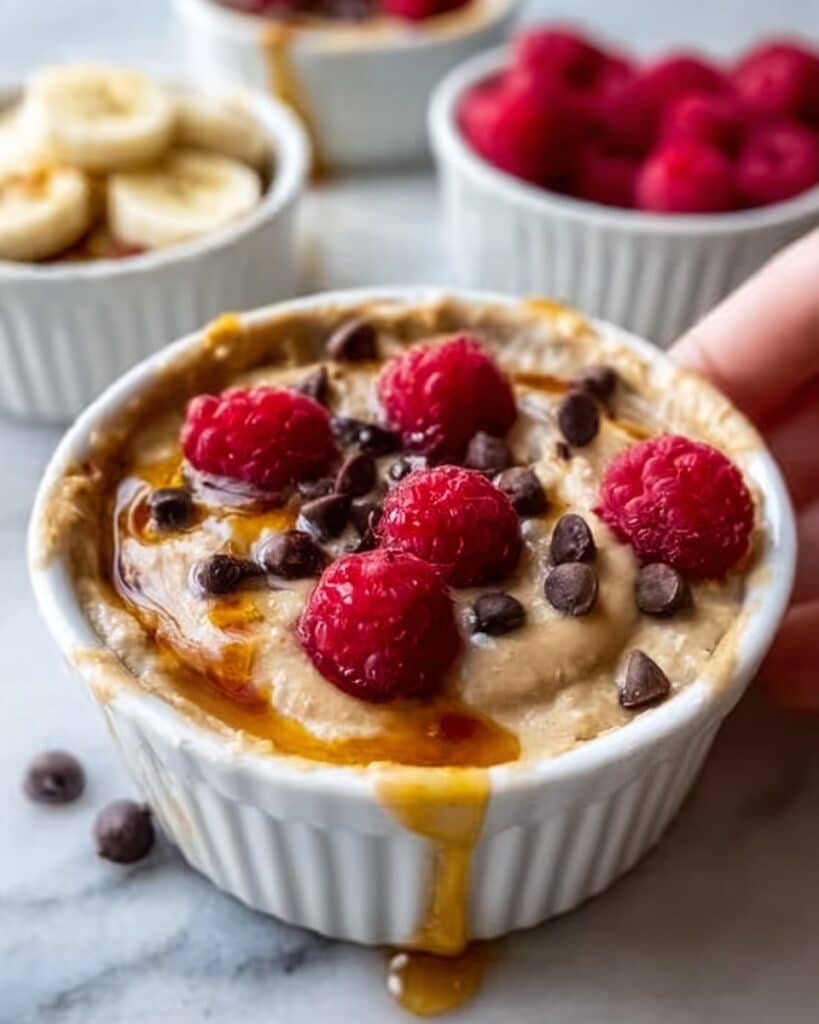 Baked Protein Pancake Bowls Recipe