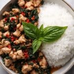 Spicy Thai Basil Chicken (Pad Krapow Gai) Recipe