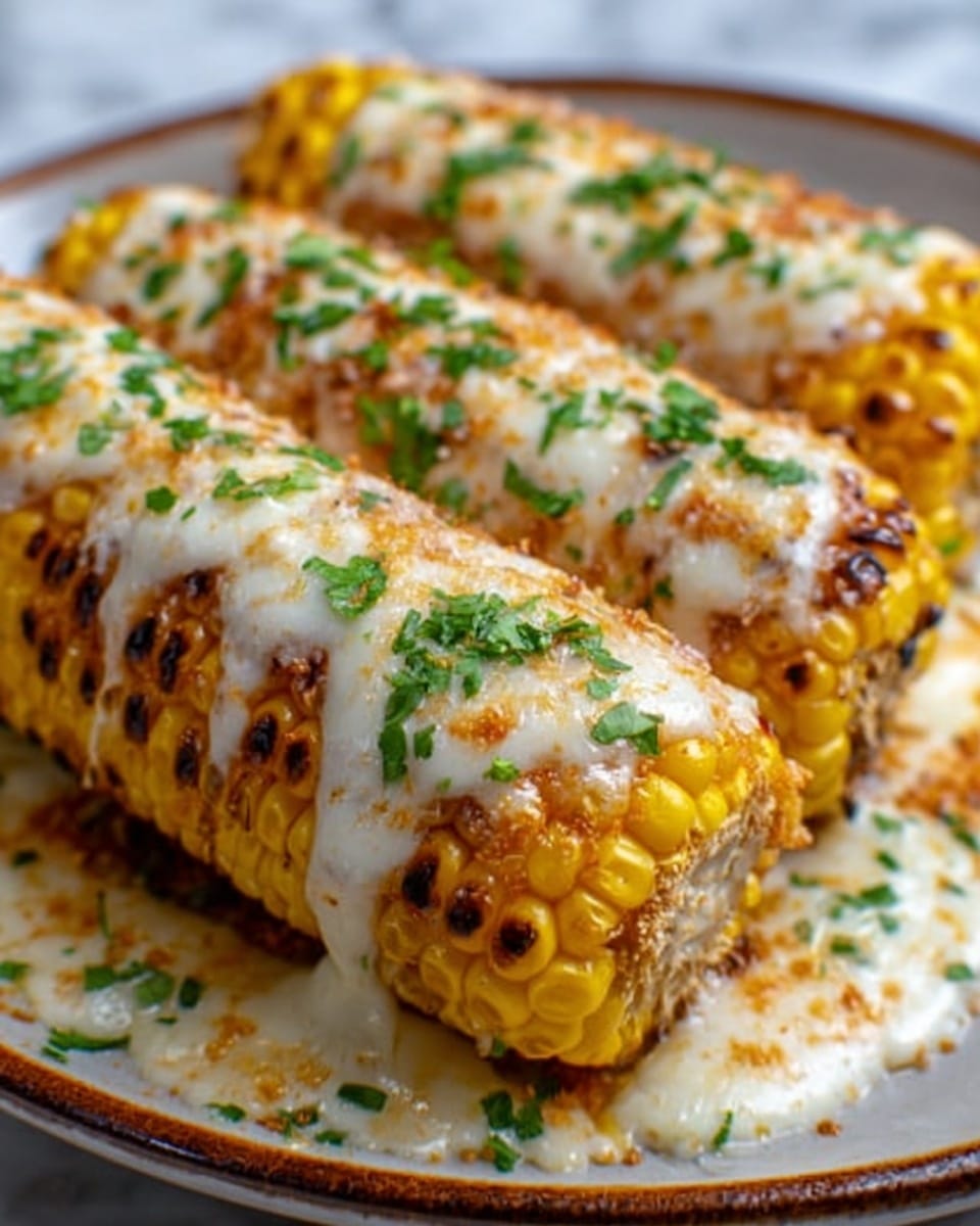 Garlic Butter Corn Cheese Delight Recipe - Recipe Image