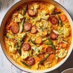 Healthier Curried Sausages Recipe