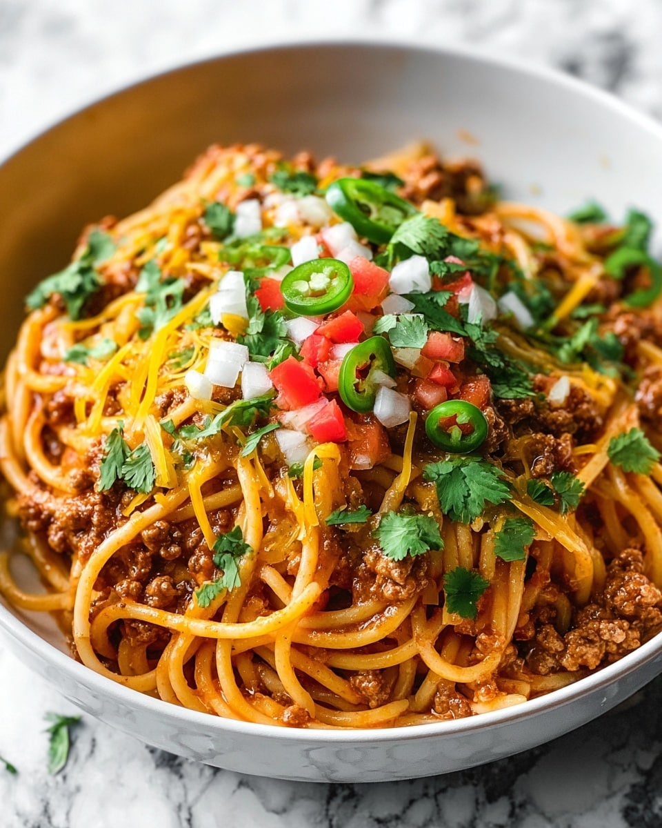 The Best Taco Spaghetti Recipe 5 The Best Taco Spaghetti Recipe - Recipe Image