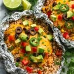 Santa Fe Chicken Foil Packets Recipe