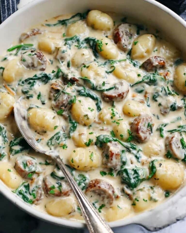 Creamy One-Pot Sausage Gnocchi: A Comforting, Hearty Meal Recipe