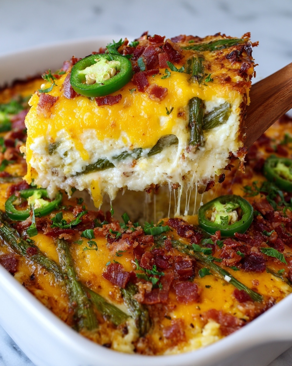 Keto Jalapeño Popper Casserole Recipe
