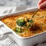 Creamy Chicken and Rice Casserole with Cheddar and Broccoli Recipe