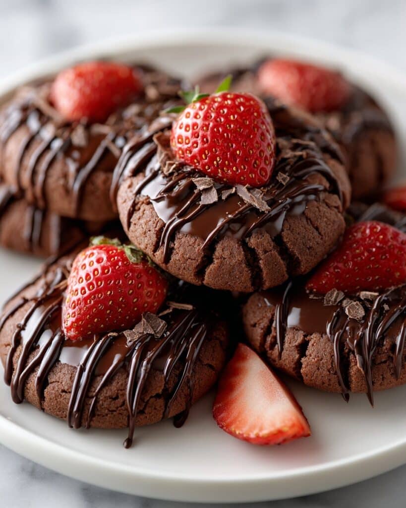 Chocolate Covered Strawberry Cookies Recipe