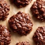 Chocolate No-Bake Cookies with Peanut Butter Recipe