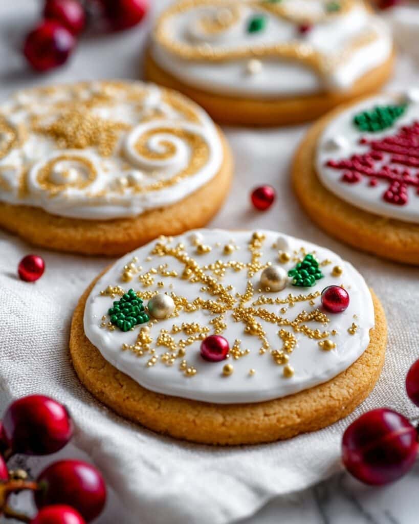 Easy Cut-Out Sugar Cookies with Icing Recipe