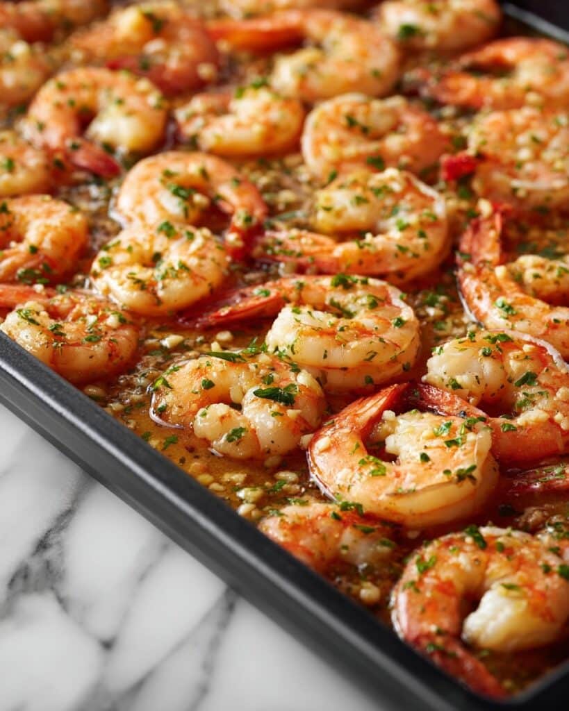 Baked Garlic Parmesan Shrimp Recipe