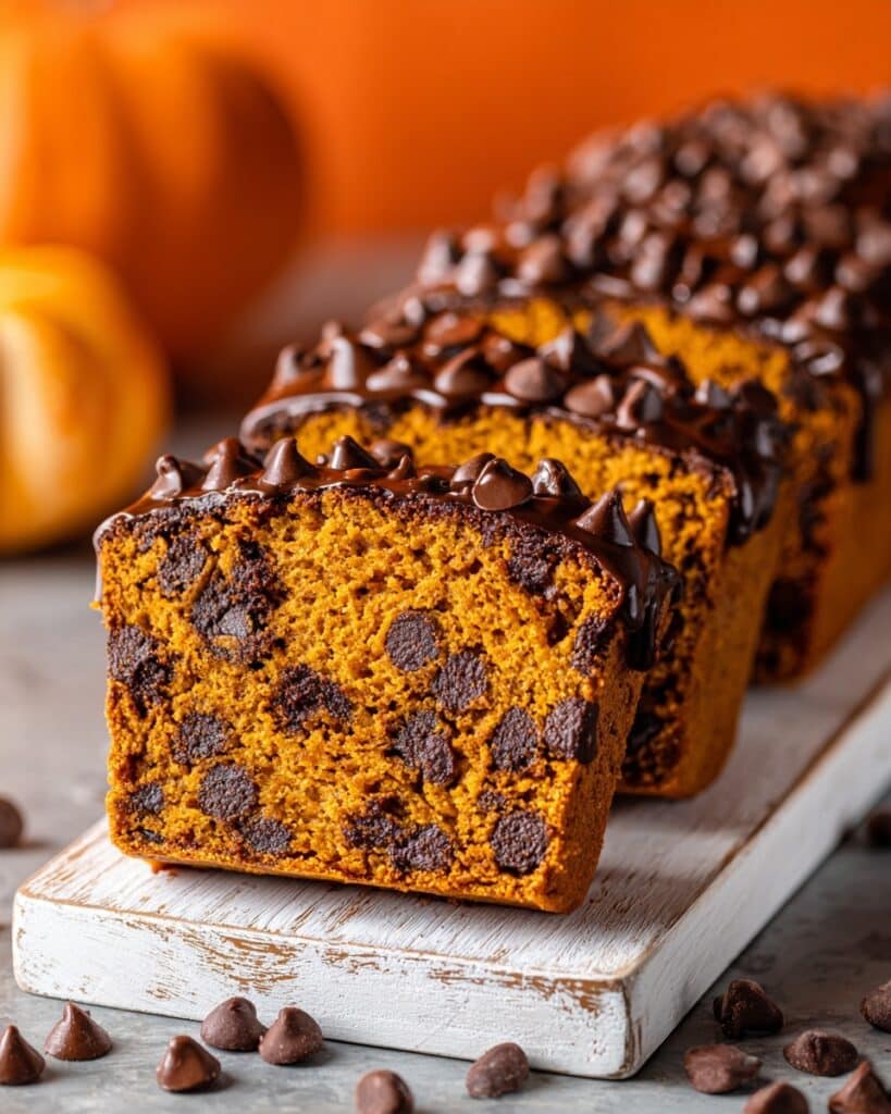 Pumpkin Chocolate Chip Mini Loaves Recipe