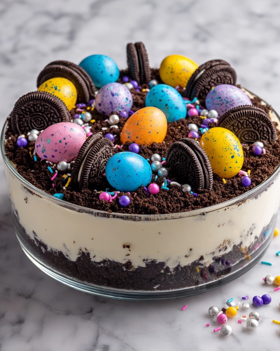 Easter Dirt Cake Recipe - Recipe Image